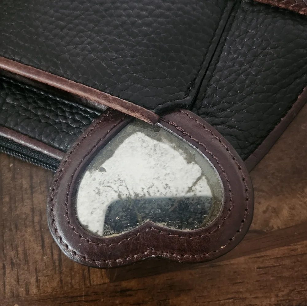 BRIGHTON leather pouch wallet